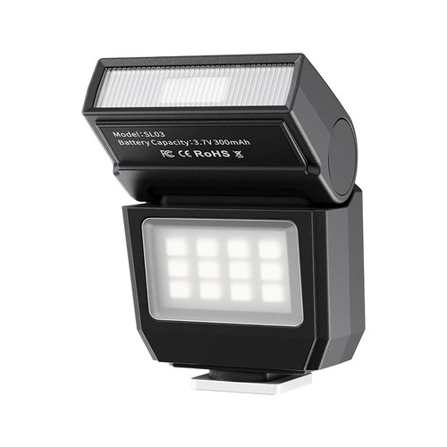 Ulanzi SL03 Mini appareil photo flash Speedlite lampe de poche pour Canon Nikon Sony Fujifilm - Photo 4/15