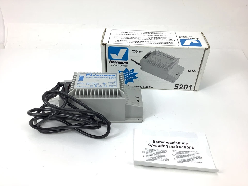 Viessmann 5201 Power-Transformator 16 V, 150 VA / OVP