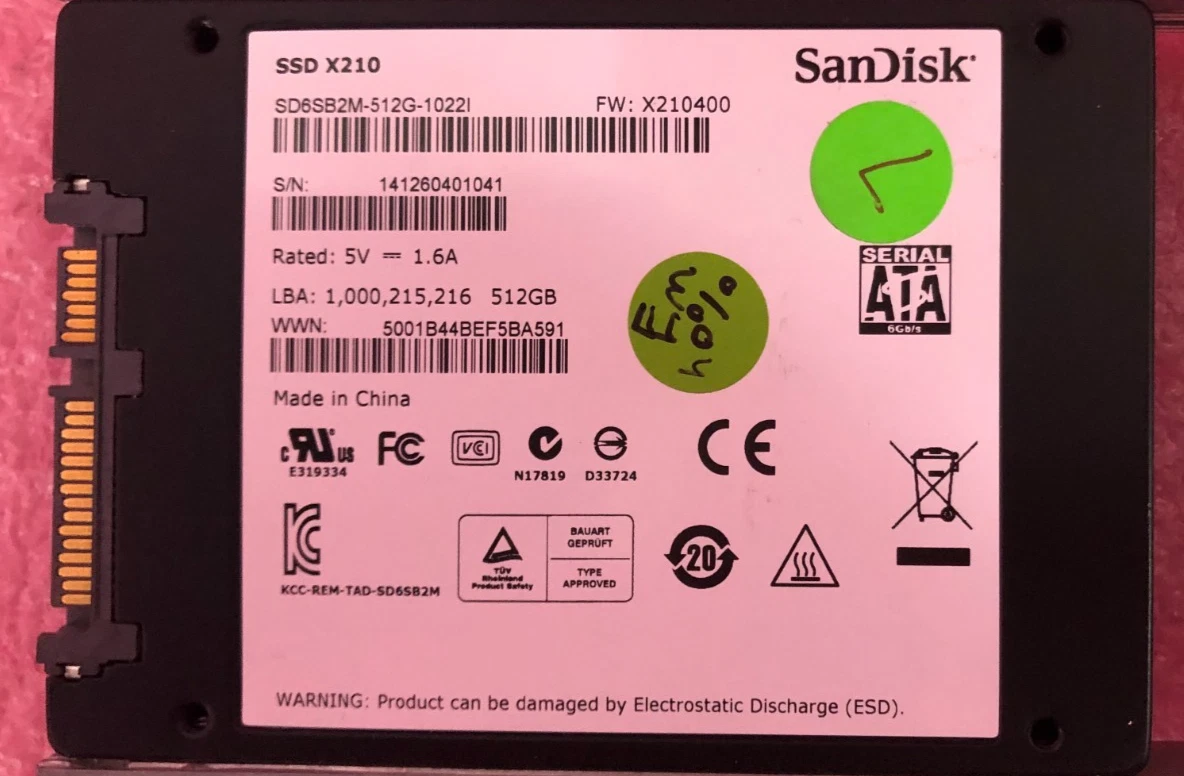 25+ SanDisk 512 GB Solid State Drives for sale | Updated Sep 2026