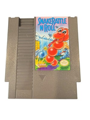Snake Rattle N Roll NES Nintendo Entertainment System Video Game