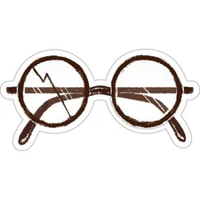 Stickers - C&D Visionary - Harry Potter Harry's Glasses 6.5"x3.3" Movie NEW