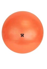 CanDo 120cm Inflatable Exercise Ball Orange for Fitness Therapy and Active Si...