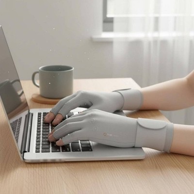 Fingerless Compression Glove Discomfort Reduction Carpal Tunnel Glove for