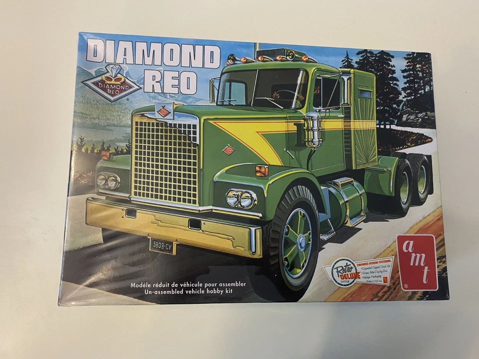 AMT T537 1:25 Diamond Reo ungebaut original versiegelt - Bild 1 von 1
