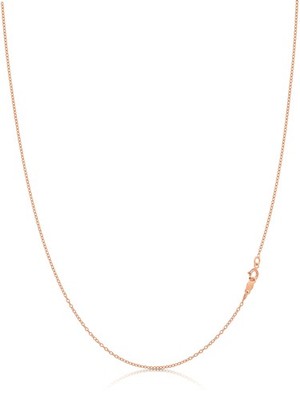 Rosévergoldet 925 Sterlingsilber 1,3 mm Kabel Kette Halskette 14 - 36 cm!