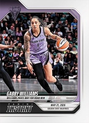 2026 Panini Instant WNBA #77 Gabby Williams Golden State Valkyries PRESALE