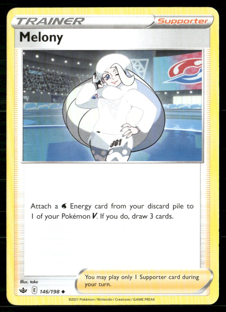 Melony 146/198 Uncommon Chilling Reign Pokemon Near Mint