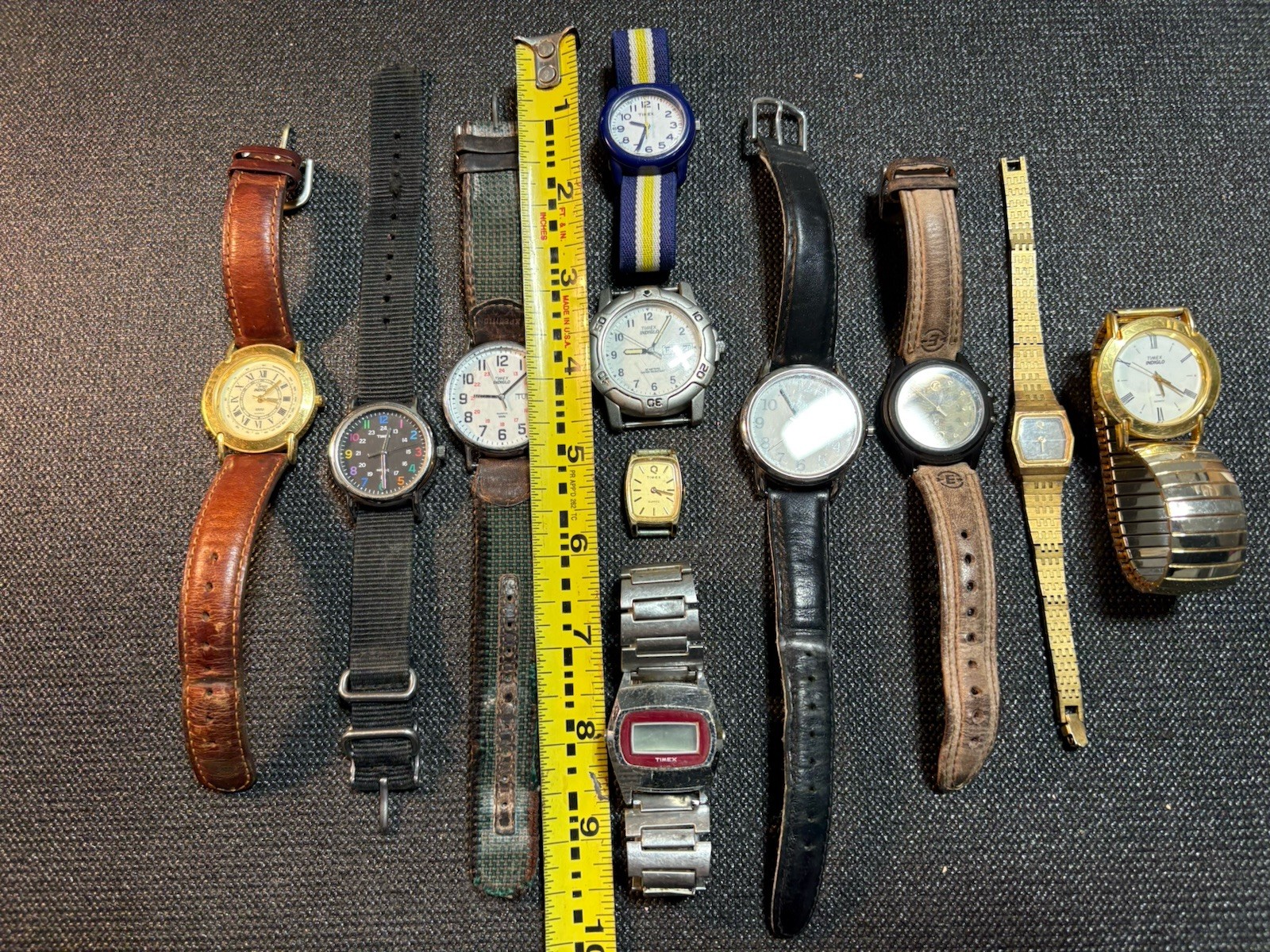 Vintage To Now Timex Men/Women Watch Lot 11,Indiglo,Expedition,Digital,Untested image 5