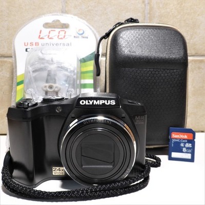 OLYMPUS SZ-31MR Vintage Digital Kompaktkamera 16Mp Lens 24x WIDE FULL HD