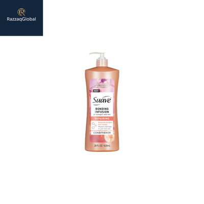 Suave Bonding Infusion Repair Conditioner for Damaged Hair, 28 oz Pump