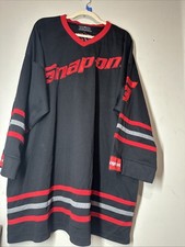 Snap On Tools Sewn National Premium Black Hockey Jersey 2XL EUC