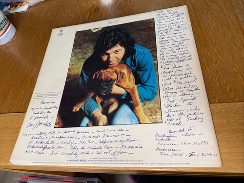 Tony Joe White - Homemade Ice Cream UK 1st Press Vinyl LP K46229 - Foto 2 di 5