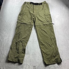 Boy Scouts of America Mens Medium 30 Switchback Convertible Cargo Pants Green
