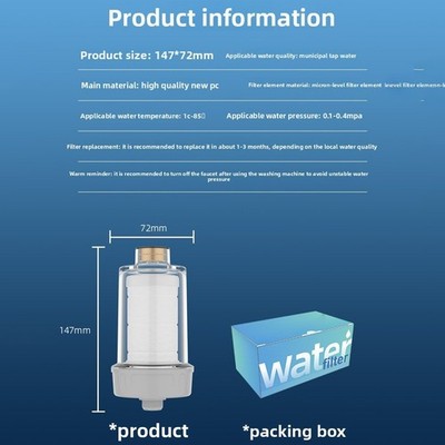 Wasseraufbereiter Filter für den täglichen Haushaltsgebrauch Schadstoffentfern