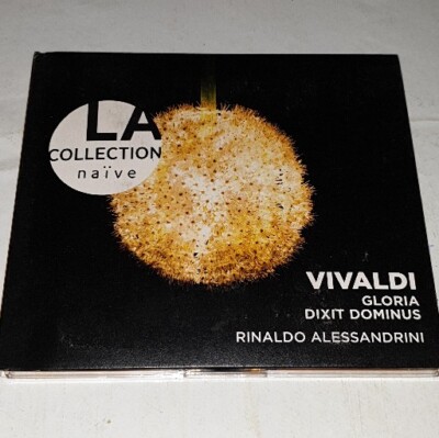 Vivaldi : Gloria Dixit Dominus by Rinaldo Alessandrini [CD LA Collection Naive