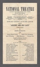 Erich Von Stroheim "ARSENIC AND OLD LACE" Jack Whiting 1942 Washington Broadside