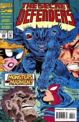 Secret Defenders (1993) #  20 (7.0-FVF)