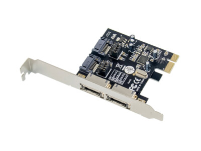 Conceptronic CSATA600EXI Schnittstellenkarte und interner Adapter SATA, eSATA