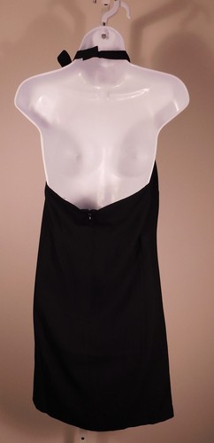 Club Monaco schwarzes Neckholderkleid für Damen Gr. 6 - Bild 4 von 5