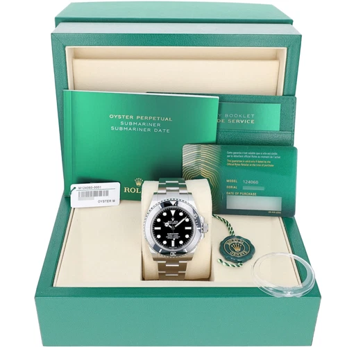劳力士 Submariner 124060 黑色 UNWORN 2025 年 May 牡蛎钢 41 毫米 - 第 2 张/共 16 张