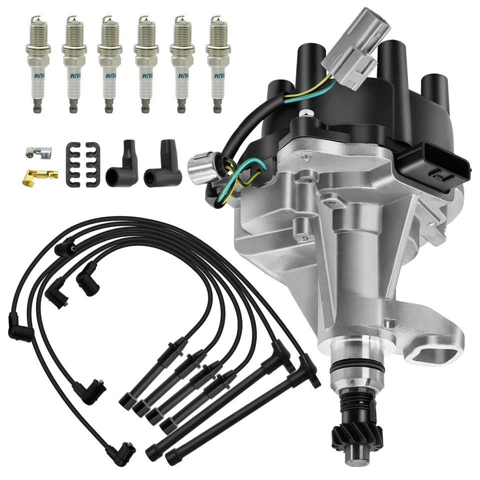 Distribuidor de encendido con cable para camioneta Nissan Quest Xterra Frontier 1999-2004 Foto 3 de 4