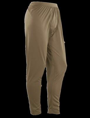 ROTHCO ECWCS GENERATION 3 LEVEL 1 SILKWEIGHT TROUSERS SIZE SMALL - SAND COLOR