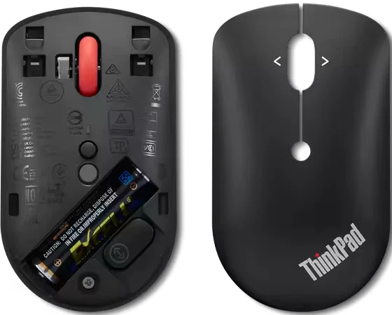 Lenovo ThinkPad USB-C Wireless Compact Mouse 4 buttons 2400 DPI 4Y51D20848 - Image 3 of 3
