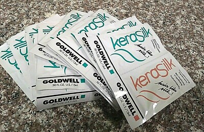 24 Pcs ! Wholesale Travel Packs Kerasilk Shampoo & Conditioner Dry Damaged Hair