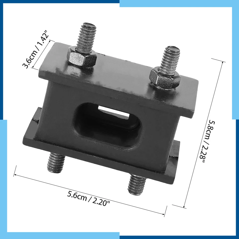 Paquete (3) Soporte silenciador suspensión escape para Toyota Land Cruiser 1969-2017 Foto 2 de 4