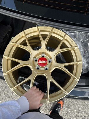 Forged BBS RE-V7 (GOLD) « 19x9.5 Offset 25 19x10.35 Offset 35 » (5x112)