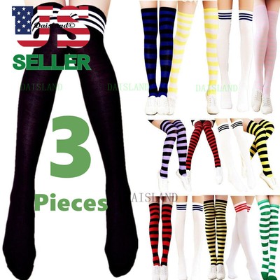 thigh high socks ebay