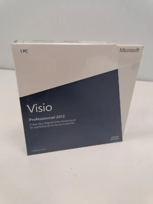 Microsoft Visio 2013 Standard Version Complète FRANÇAIS - NEUF SCELLÉ - FACTU... - Photo 1/4