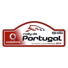 Autocollant Plaque WRC Fia Rallye De Portugal 2014 PR403