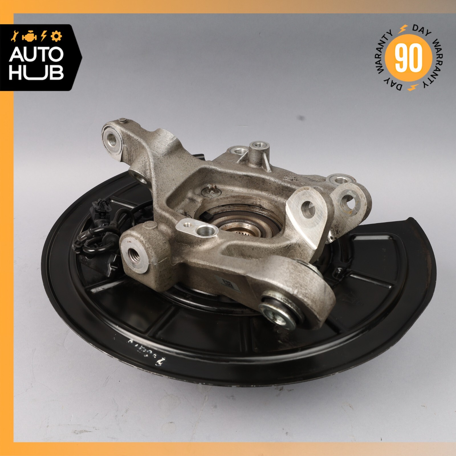 14-17 Maserati Ghibli M157 Rear Right Passenger Side Spindle Knuckle Hub OEM 51k