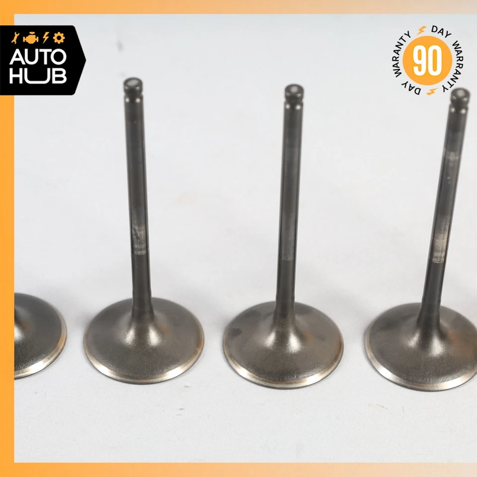 07-15 Mercedes W204 C63 E63 CLS63 AMG Cylinder Head Intake Valve Set of 7 OEM - Image 3 of 4