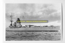 rp06878 - Royal Navy Warship - HMS Rodney - print 6x4