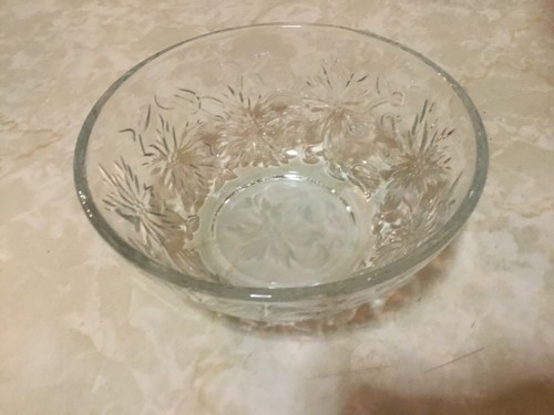 Princess House Fantasia Poinsettia Cereal Soup Bowl - Picture 2 of 2