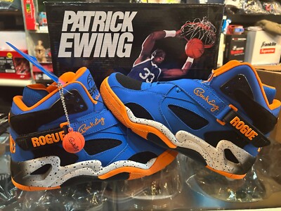 Knicks Patrick Ewing Rogue sneakers sz10.5 brand new