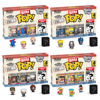 New Funko Bitty Pop Retro Toys Collection **You Choose**