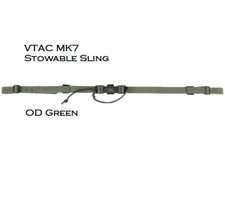 Viking Tactics VTAC-MK7 OD Stowable Street Fighter Sling - OD Green - NEW