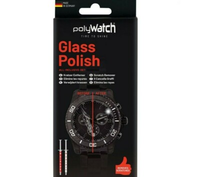 POLYWATCH GLASS POLISH REPAIR SCRATCH REMOVER for CRYSTALS GLASS WATCH |  eBay