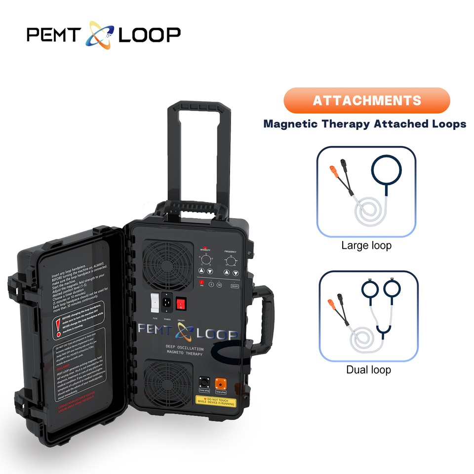 PMST LOOP 6000GS Therapy PEMF Pain Relief Device Joint Therapy