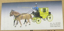 Schuco 8730020 Distler Postkutsche Post Bayer...