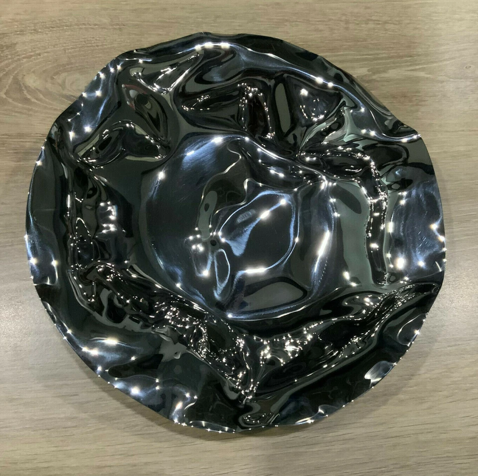 ALESSI Superbe Corbeille En Acier Lluis Clotet Diamètre 27cm - Photo 2/4
