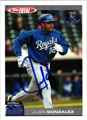 2004 Topps Total Signed MLB Baseball Card AUTO Pick For Your Set