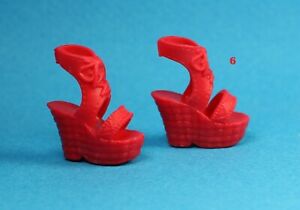 Shoes/Boots Fuchsia Wedge Ankle Strappy Sandals for Mattel Barbie NEW #1271