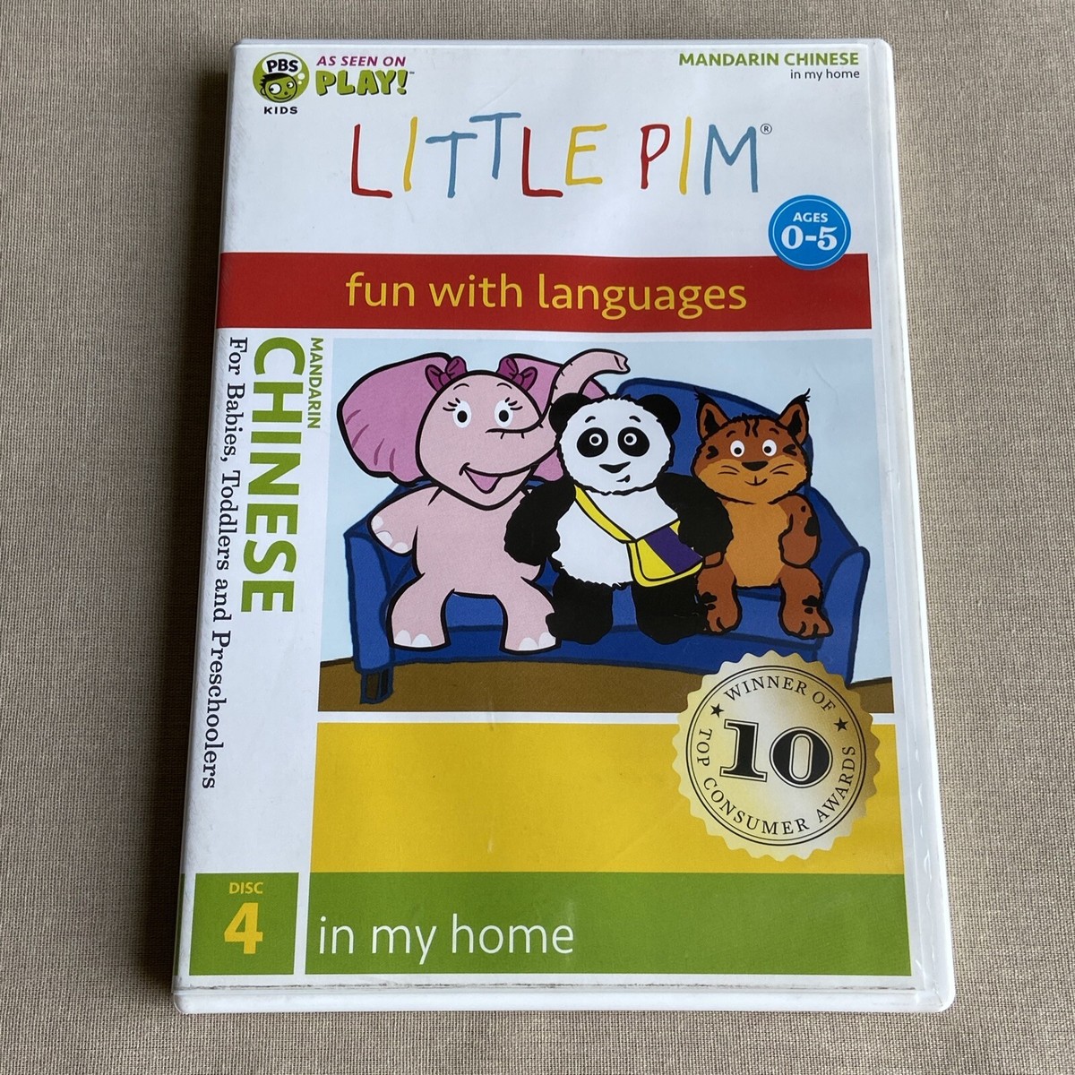 Little Pim: Mandarin Chinese In My Home: Vol. 4 (DVD 2010) PBS
