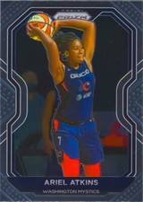 Ariel Atkins 2021 Panini Prizm WNBA Basketball Chrome Card#33 Washington Mystics