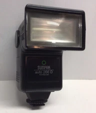 Sunpak 266D flash Nikon dedicated 266-D auto thyrist