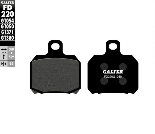 Pastillas de freno Galfer con Pad PRO para Avid, Elixir and SRAM X0, X7
